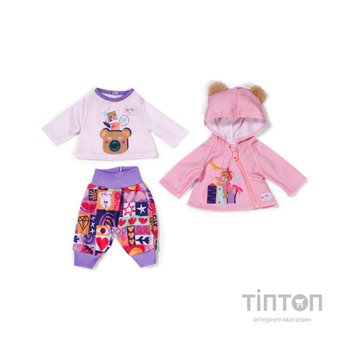 Аксесуар до ляльки Baby Born Одяг для ляльки Baby Born Миле ведмежатко (837290)