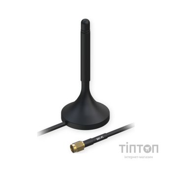 Антена Wi-Fi Teltonika Антена зовнішня магнітна RP-SMA (PR1KRF30)