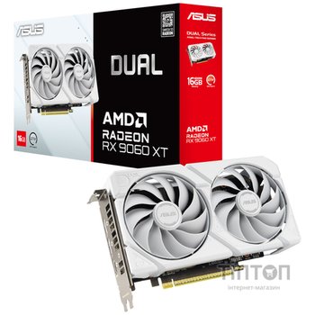 ASUS DUAL-RX9060XT-16G-WHITE