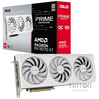 ASUS PRIME-RX9070XT-O16G-WHITE
