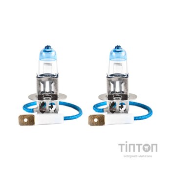 Автолампа SOLAR H3 12V 55W PK22s Starlight + 60, (1233S2)