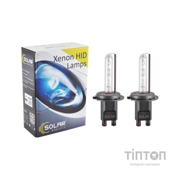Автолампа SOLAR H7 4300K,85V,35W PX26d (1743)