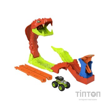 Автотрек Hot Wheels Monster Trucks Атака змії (JJN44)