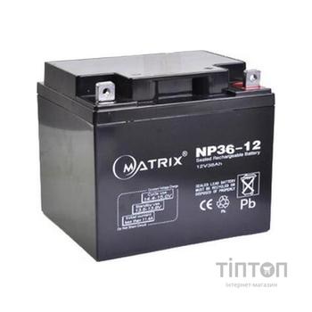 Батарея до ДБЖ Matrix 12V 36AH (NP36-12)