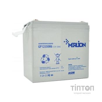 Батарея до ДБЖ Merlion 12V-55Ah (GP12550M6)