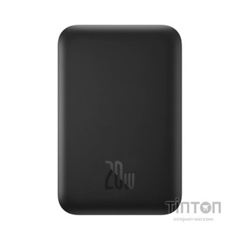 Батарея універсальна Baseus Magnetic Wireless Mini Air 6000mAh 20W PD, QC, Qi-15W, Black (P10059002113-00)