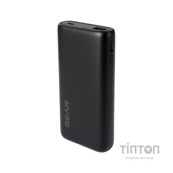 Батарея універсальна GEAR 20000mAh, PD/70W, black (DL203C)