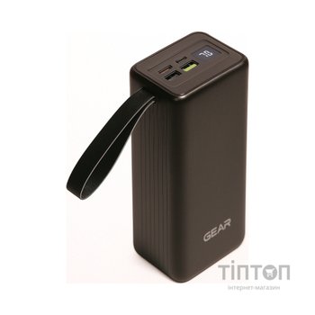 Батарея універсальна GEAR 50000mAh, PD/22.5W, black (SP05)