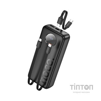 Батарея універсальна HOCO 20000mAh, PD/20W, 22.5W, Black (J132A / 42067 / Black)