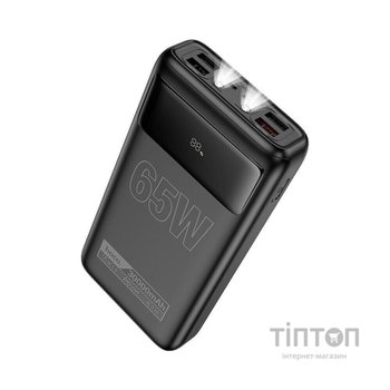 Батарея універсальна HOCO 30000mAh Apollo PD/65W QC/3.0 Black (DB81 / 714720)