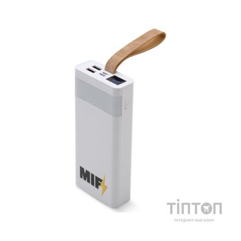 Батарея універсальна MIF 20000mAh, White (BJ18 / K5388 / 44504)