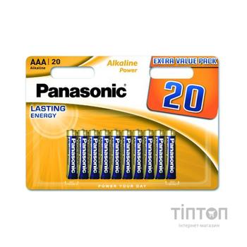 Батарейка Panasonic ALKALINE POWER AAA BLI 20 
 