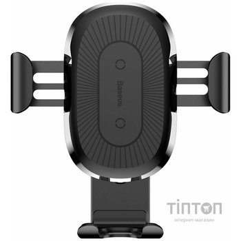 Універсальний автотримач Baseus Gravity Car Mount Air Outlet Version 10W Black (WXYL-01)