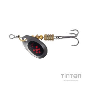 Блешня X-Fish Dark Side 2.5g 1 Nikel black orange (1917.07.27)