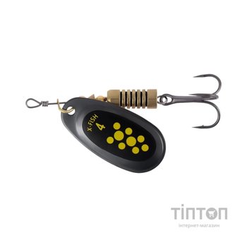 Блешня X-Fish Dark Side 9.5g 4 Nikel black lime (1917.07.25)