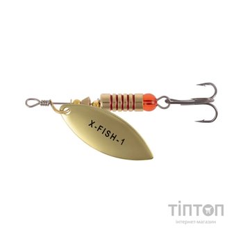 Блешня X-Fish Rampage 5.5g 1 Gold (1917.05.93)