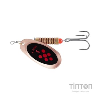 Блешня X-Fish Spike 14.5g 5 Copper black orange (1917.06.41)