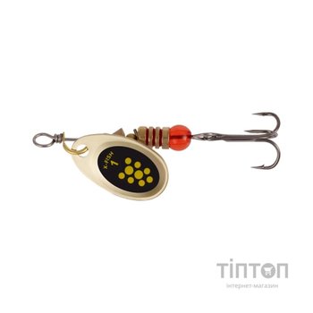 Блешня X-Fish Spike 2.5g 1 Gold black lime (1917.06.32)