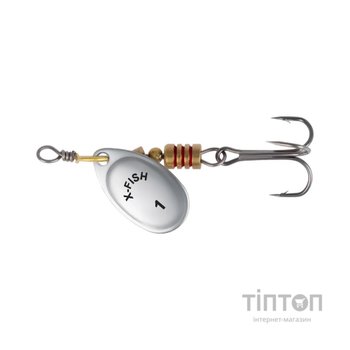 Блешня X-Fish Stark 2.5g 1 Silver (1917.05.69)