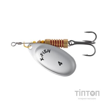 Блешня X-Fish Stark 9.5g 4 Silver (1917.05.72)