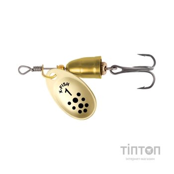 Блешня X-Fish Wolf 4g 1 Gold (1917.05.39)
