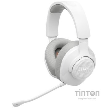 Bluetooth-гарнітура JBL Quantum 360 Wireless White (JBLQTUM360WHT)