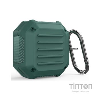 Чохол для навушників BeCover Protective TPU для Samsung Galaxy Buds 2/Buds 2 Pro/Buds Live/Buds Pro Dark Green (709565)