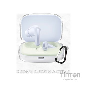 Чохол для навушників BeCover Soft TPU для Xiaomi Redmi Buds 6 Active Transparent (712015)