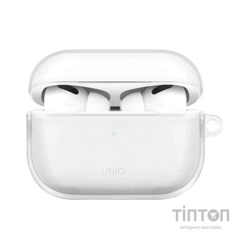 Чохол для навушників Uniq Glase AirPods Pro 2 gen Glossy Clear (8886463683583)