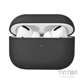 Чохол для навушників Uniq Lino AirPods Pro 2 gen Silicone Ash Grey (8886463683521)