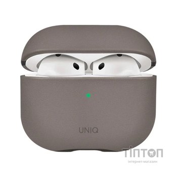 Чохол для навушників Uniq Lyden DS AirPods 4 Flint Grey (8886463691335)
