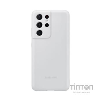 Чохол до моб. телефона Samsung Silicone Cover Samsung Galaxy S21 Ultra Light Gray (EF-PG998TJEGRU)