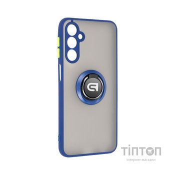 Чохол до мобільного телефона Armorstandart Frosted Matte Ring Samsung A15 4G (A155) / A15 5G Navy Blue (ARM72711)