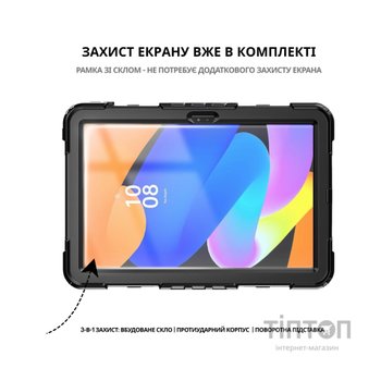 Чохол до планшета BeCover FortTab Lenovo Idea Tab/K11 (2nd Gen) TB336/Xiaoxin Pad (2025) 11" Black (714080)