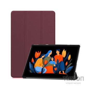 Чохол до планшета BeCover Smart Case Lenovo Idea Tab Plus 12.1" Red Wine (715085)