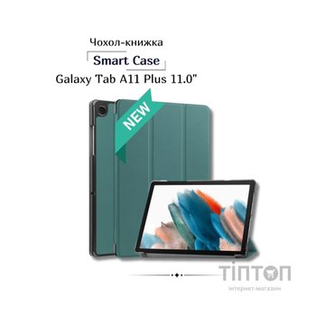 Чохол до планшета BeCover Smart Case Samsung Galaxy Tab A11 Plus SM-X236B 11.0" Dark Green (713998)