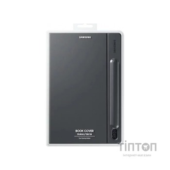 Чохол до планшета Samsung Book Cover до планшету Galaxy Tab S6 (T860/865) Gray (EF-BT860PJEGRU)