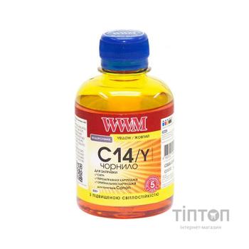 Чорнило WWM CANON CLI-451/CLI-471 200г Yellow (C14/Y)