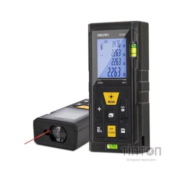 Далекомір Deli до 80 м (DL4169)