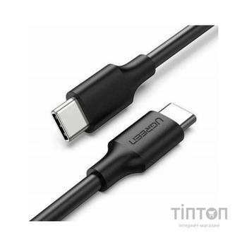 Дата кабель USB-C to USB-C 2.0m US286 3A Black Ugreen (10306)