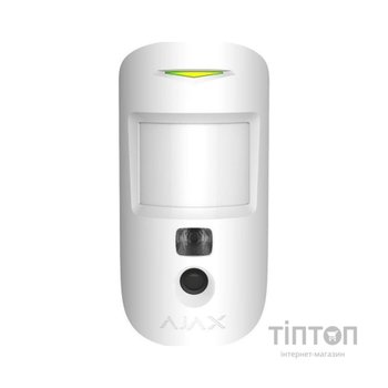 Датчик руху Ajax MotionCam HDR white