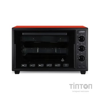 Електропіч LIDER 3623 ECO BLACK-RED
