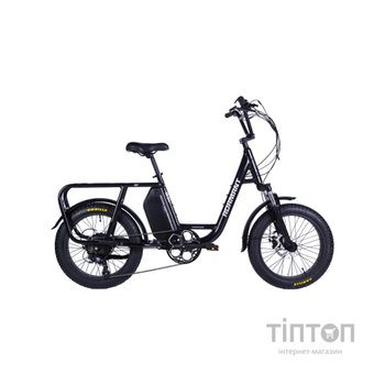 Електровелосипед Dorozhnik 20" ADAMANT DD FR рама-18,5" 8B 17.5А*г 500Вт 2026 чорний (ELB-D-20-077)