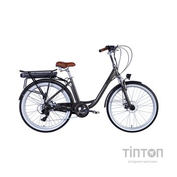 Електровелосипед Dorozhnik 26" eRUBY DD FR рама-17" 36B 13А*г 500Вт 2026 мокрий асфальт (ELB-D-26-300)
