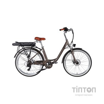 Електровелосипед Dorozhnik 26" eRUBY DD FR рама-17" 48B 15А*г 500Вт 2026 мокрий асфальт (ELB-D-26-303)