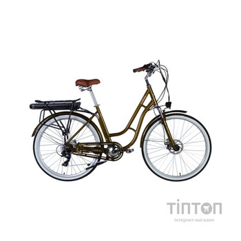 Електровелосипед Dorozhnik 28" eCORAL DD FR рама-19" 48B 17.5А*г 500Вт 2026 бронзовий (ELB-D-28-119)