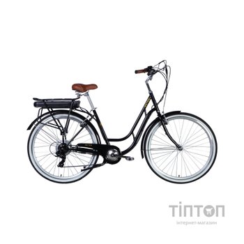 Електровелосипед Dorozhnik 28" eRETRO Vbr FR рама-19" 36B 13А*г 500Вт 2026 чорний (ELB-D-28-113)