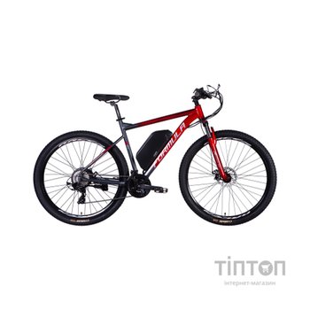 Електровелосипед Formula 29" eF-1 DD CS рама-21" 48B 17.5А*г 500Вт 2026 червоно-сріблястий (ELB-FR-29-255)