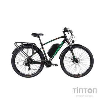 Електровелосипед Formula eCURSOR MAN AM DD 29" 19" 48B 17.5А*г 500Вт 2026 чорно-зелений (ELB-FR-29-244)