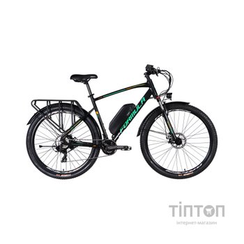 Електровелосипед Formula eCURSOR MAN AM DD 29" 21" 48B 13А*г 500Вт 2026 чорно-зелений (ELB-FR-29-246)